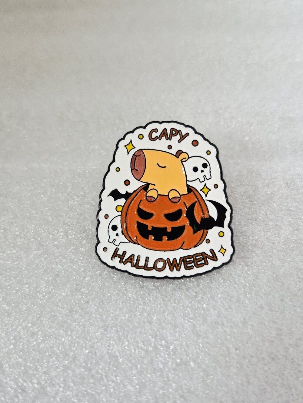 5/$25 Halloween Capybara Pin